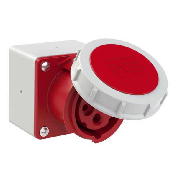 PCE 800142-6 Wall-Mounted CEE Socket Outlet