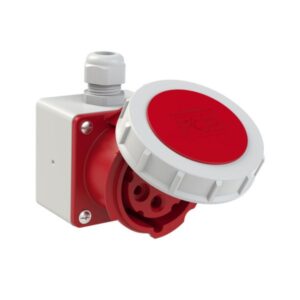 PCE 801152-6 Wall-Mounted CEE Socket Outlet