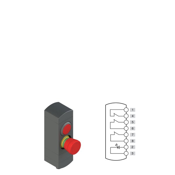 Pizzato BN AC2ZA20 BN series control device unit