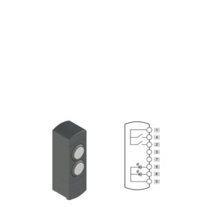 Pizzato BN AC2ZA37 BN series control device unit