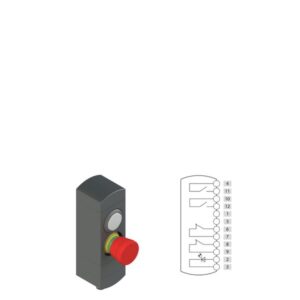 Pizzato BN AC2ZA39 BN series control device unit