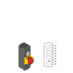 Pizzato BN AC2ZA45 BN series control device unit