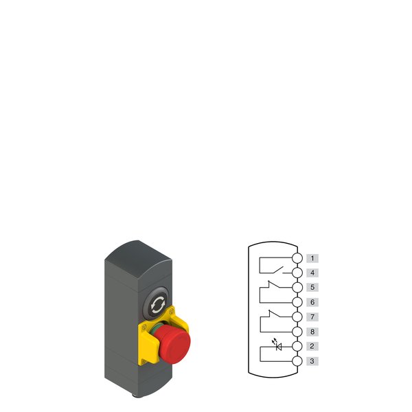 Pizzato BN AC2ZA59 BN series control device unit
