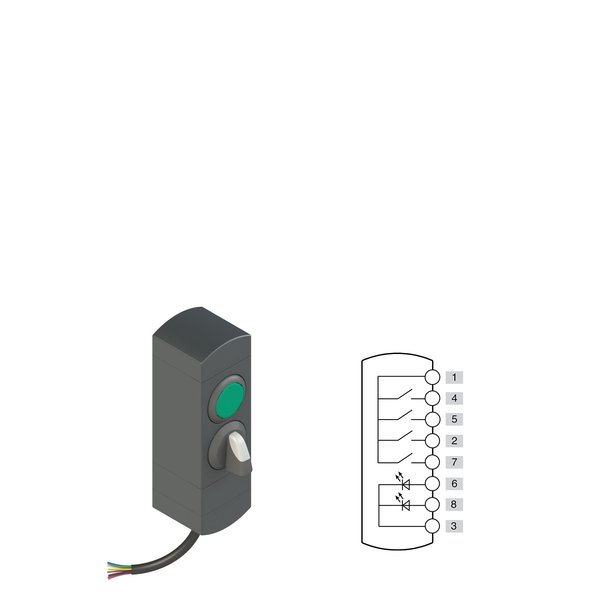 Pizzato BN AC2ZA60 BN series control device unit