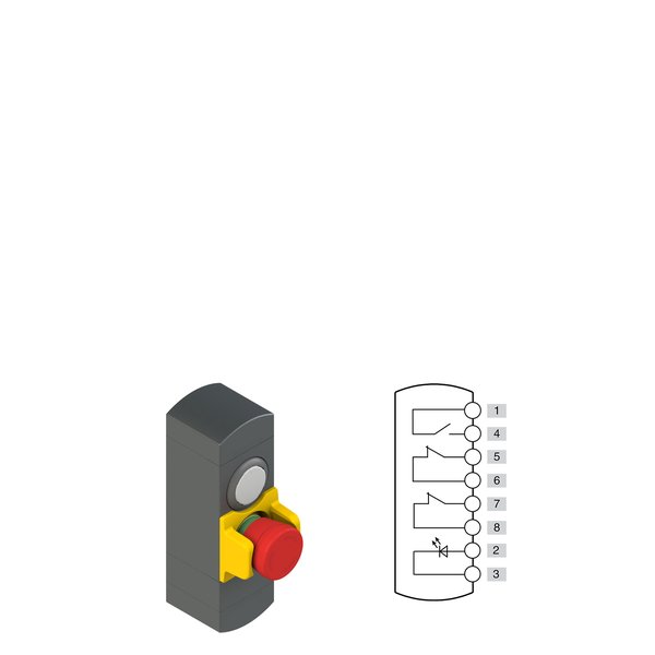 Pizzato BN AC2ZA61 BN series control device unit