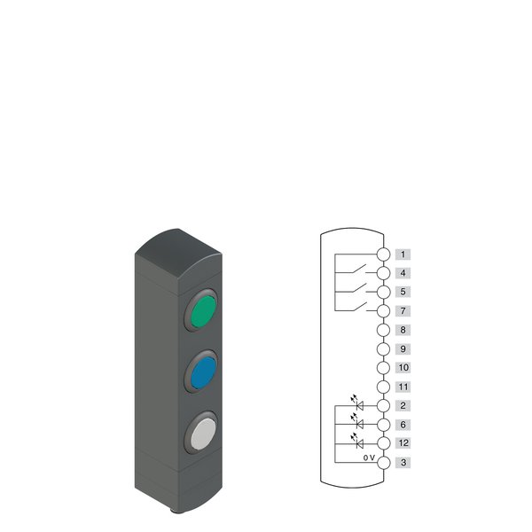 Pizzato BN AC3ZA06 BN series control device unit