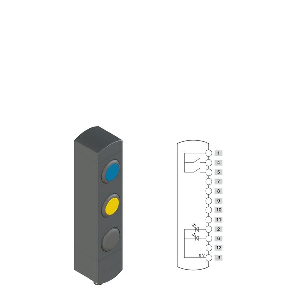 Pizzato BN AC3ZA27 BN series control device unit