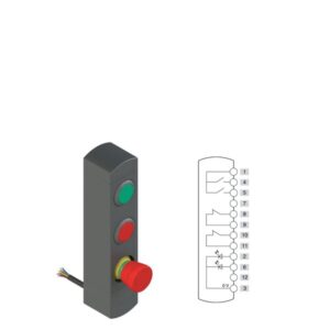 Pizzato BN AC3ZA55 BN series control device unit