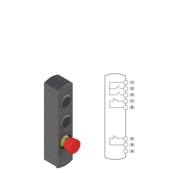 Pizzato BN AC3ZB25 BN series control device unit