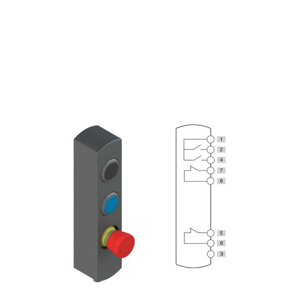 Pizzato BN AC3ZB26 BN series control device unit