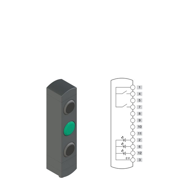 Pizzato BN AC3ZB27 BN series control device unit