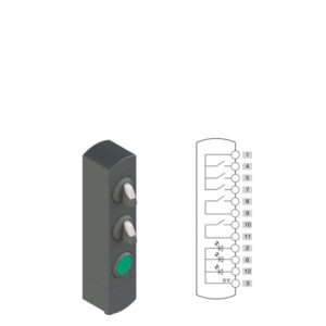 Pizzato BN AC3ZB37 BN series control device unit