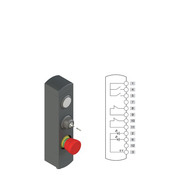 Pizzato BN AC3ZB43 BN series control device unit