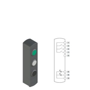 Pizzato BN AC3ZB56 BN series control device unit