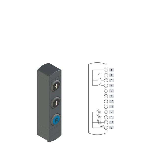 Pizzato BN AC3ZB63 BN series control device unit