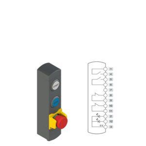 Pizzato BN AC3ZB76 BN series control device unit
