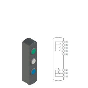 Pizzato BN AC3ZB82 BN series control device unit