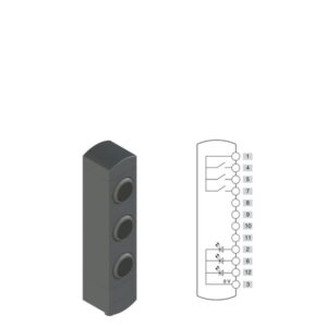 Pizzato BN AC3ZB87 BN series control device unit