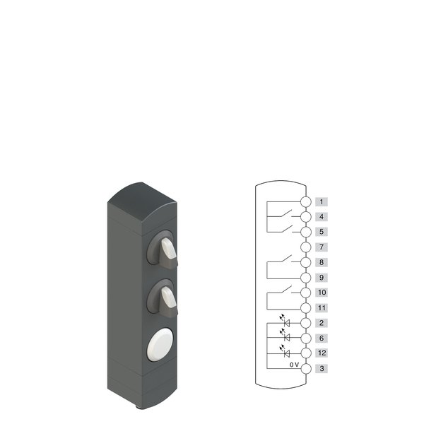 Pizzato BN AC3ZB94 BN series control device unit