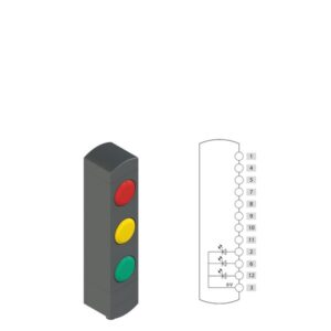 Pizzato BN AC3ZB96 BN series control device unit
