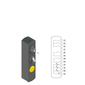 Pizzato BN AC3ZC12 BN series control device unit