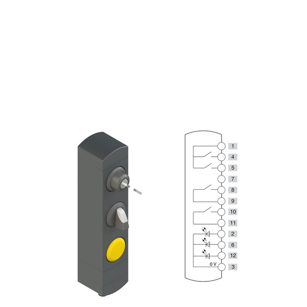 Pizzato BN AC3ZC12 BN series control device unit