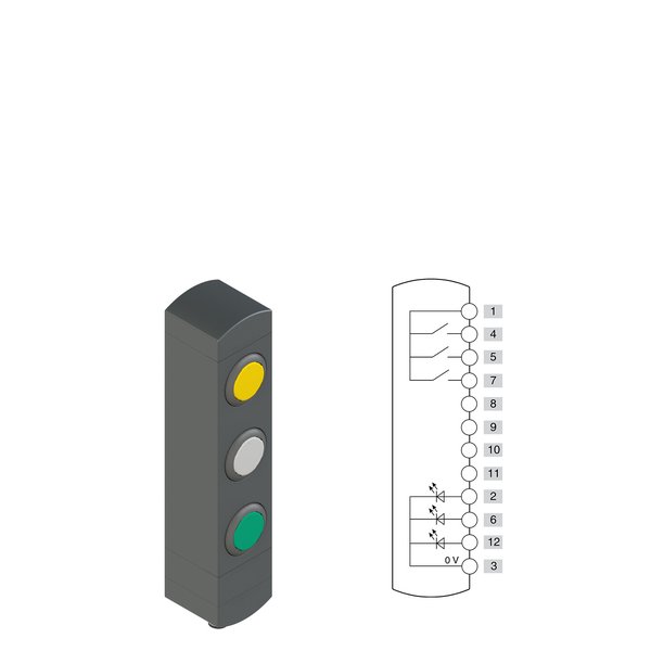 Pizzato BN AC3ZC13 BN series control device unit