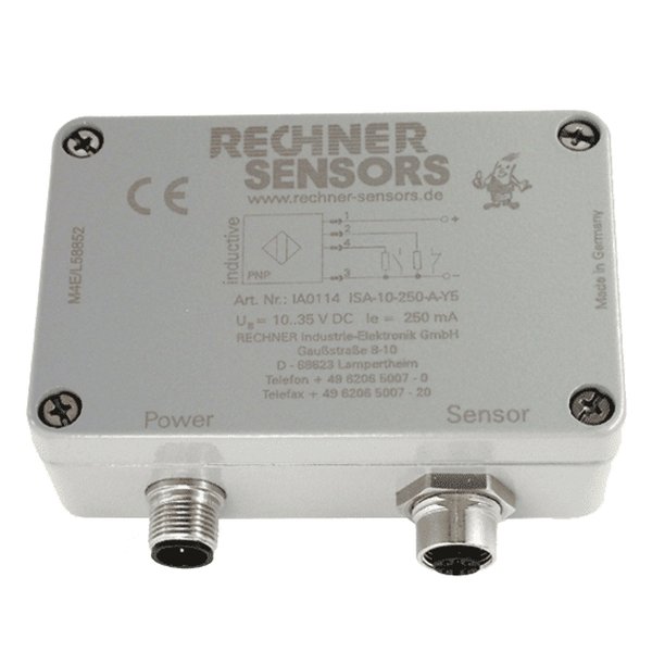Rechner ISA-10-BA2-A-98.5x64x34.5-AL-Y10/Y20-1 Evaluation Unit For Inductive High-Temperature Sensors