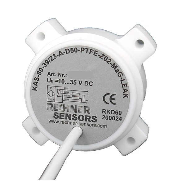 Rechner KAS-80-39/23-A-D50-PTFE-Z05-MaG-Leak-3G, ATEX Capacitive Sensors
