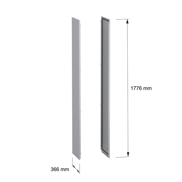 Schneider Electric NSY2SPN184 Side Panel