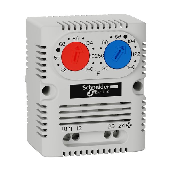 Schneider Electric NSYCCOTHDF Double Thermostat