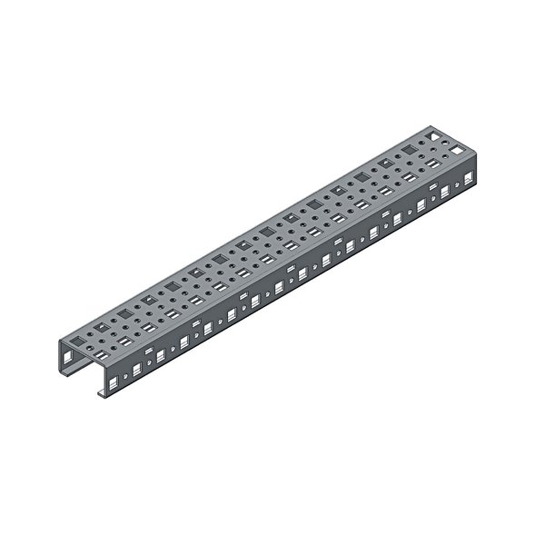 Schrack Technik ATCLC600-- Click-in Profiles (pair) Length