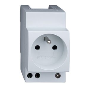 Schrack Technik BZ325005-- DIN-rail French Socket