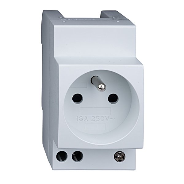 Schrack Technik BZ325005-- DIN-rail French Socket