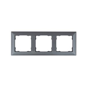 Schrack Technik EV115023-- Three Gang Frame
