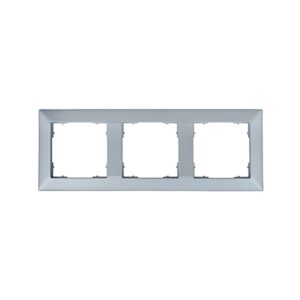 Schrack Technik EV125023-- Three Gang Frame