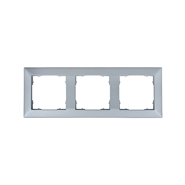 Schrack Technik EV125023-- Three Gang Frame
