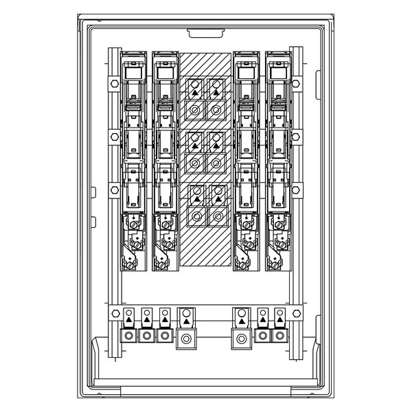 Schrack Technik IGKVNF302- Cable Distribution Cabinet Fr