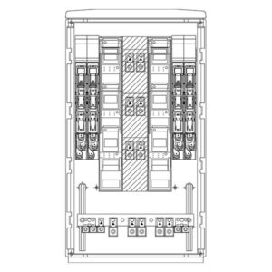 Schrack Technik IGKVNF403- Cable Distribution Cabinet Fr