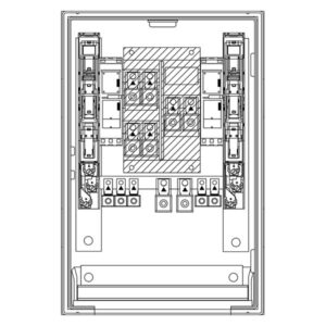 Schrack Technik IGKVNU301- Cable Distribution Cabinet