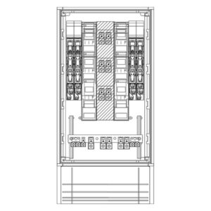 Schrack Technik IGKVNU401- Cable Distribution Cabinet