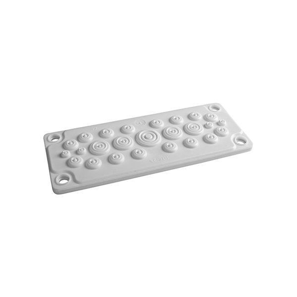 Schrack Technik WSTBT2125G Plastic Gland Plate For WSTVBF