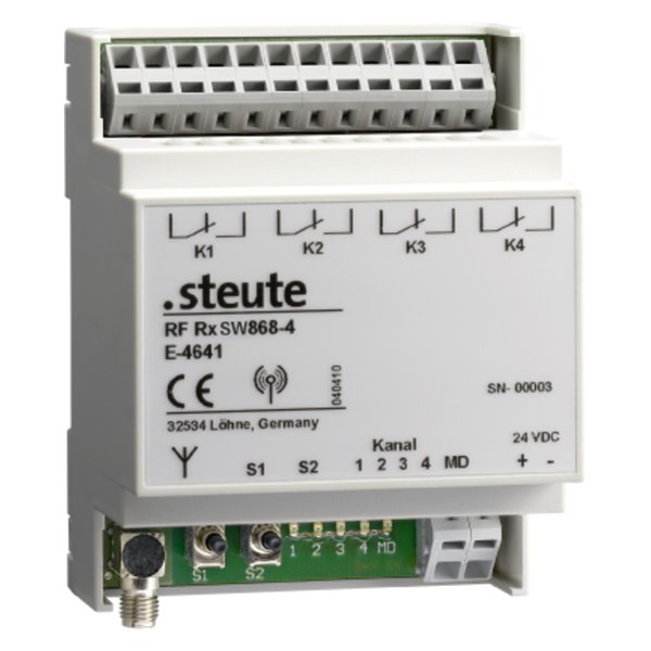 Steute RF Rx SW868-4W 24 VAC/DC