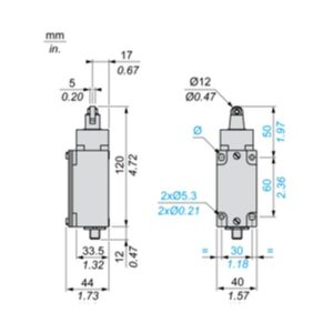 Telemecanique Sensors XCKJ167D Limit switch