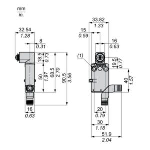 Telemecanique Sensors XCMD2101C12 Limit switch
