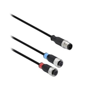 Telemecanique Sensors XZCRSR Y M12 5 poles splitters receiver for s